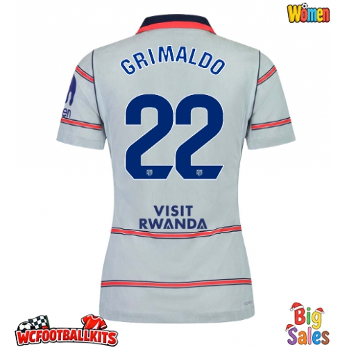 Atletico Madrid Alejandro Grimaldo #22 Replica Third Stadium Shirt for Women 2026-27 Short Sleeve